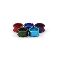 Racing pigeon club anneau sdr aluminium roulé pigeon hoot anneau ringneck perroquet oiseau jambe bande anillos para aves