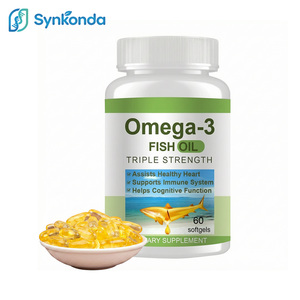 Integratore di Olio di Pesce Omega-3 a Tripla Concentrazione per la Salute del Cuore, Capsule di DHA EPA, Capsule Omega Personalizzate all'Ingrosso - Product Image 1