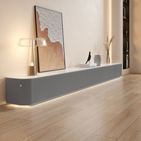 Meuble TV et table basse blancs modernes et raffinés 2026 pour salon