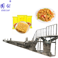 Ligne de production de nouilles chinoises instantanées auto-chauffantes Maggie, à grande capacité, avec moteur en acier inoxydable et système automatique