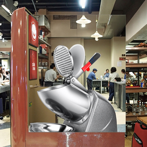 220V Điện Cạo Máy Nước Đá Cho Nhà Hàng Nhà Sử Dụng Mới Sử Dụng Động Cơ Thép Tuyết Cone <span class=keywords><strong>Ice</strong></span> Khối Máy Nghiền Nhà Máy Thực Phẩm Trang Trại - Product Image 1