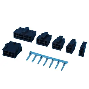 3.0mm pitch plastic wire housing molex 43020/43025 microfit 18 pin connector wire to wire connector