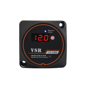 Двойной изолятор батареи 12 В 140 а с индикатором напряжения умный изолятор батареи автоматический и ручной режим чувствительное реле напряжения (VSR) - Product Image 2