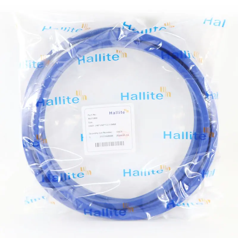 Originele Halliet Pu Blauw Un H601 H605 Stangzuiger Afdichtingen Hydraulische Olieafdichting