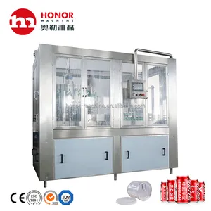 Well-known and Full Automatic Aluminum Cans Production Filling Machine Bottled Machine