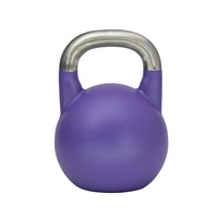 Kettlebells de compétition Shandong 20 kg pour la gym, poignée polie à la main, équipement d'entraînement de force pour athlètes compétitifs