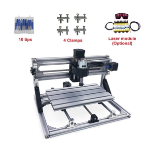 Mini machine à graver au laser <span class=keywords><strong>CNC</strong></span> <span class=keywords><strong>1610</strong></span> <span class=keywords><strong>PRO</strong></span>, fraiseuse de Pcb, appareil à graver le bois - Product Image 1