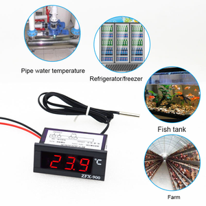 ZFX-900 110V/220V Medidor de Temperatura Integrado Inteligente Digital para Refrigerador y Congelador, Panel Digital - Product Image 5