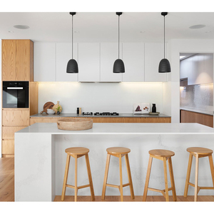 Tủ Bếp Gỗ Sồi Hai Tông Giá Rẻ Rta Sẵn Sàng Lắp Ráp Tủ Với Mặt Bàn Thạch Anh - Product Image 4