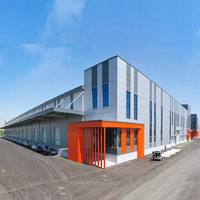 Edificio de taller de acero pesado con paneles solares BIPV con soldadura, proyecto de energía solar fotovoltaica de 3-5 MW para parque industrial