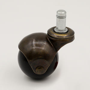 2 Inch Swivel pp Universal Office Chair Castors Supplier Ring Stem Furniture Castor 50mm Rubber Ball Caster Wheel for Sofa - Product Image 1