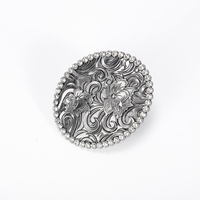 Bouton de serrage décoratif vintage en alliage pour porte-monnaie, fermoir à double vis fait main pour portefeuille DIY