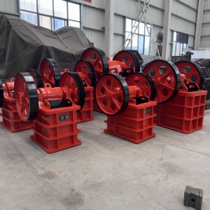 PE150x250 ポータブルミニジョークラッシャー（モーター＆ギア付き）5t/h処理能力 石/砂利/岩石破砕・選別装置 - Product Image 6