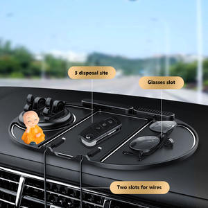 Almohadilla adhesiva antideslizante de silicona para salpicadero, accesorios de <span class=keywords><strong>Interior</strong></span> de <span class=keywords><strong>coche</strong></span> para tarjeta de número de estacionamiento, Kits de <span class=keywords><strong>Interior</strong></span> de almacenamiento de Cable de llave - Product Image 4