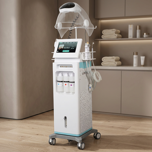 Appareil de beauté multifonctionnel 8-en-1 à jet peel, très vendu, pour le raffermissement de la peau, le soin du visage Aqua Peel et l'anti-âge - Product Image 1