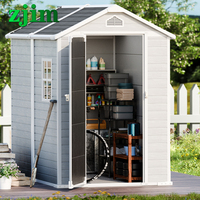 Abri de jardin pour outils Maison étanche Abri de rangement extérieur pour motocyclettes Hangar de rangement extérieur modulaire