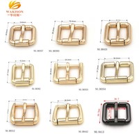 Accessoires de sac : Boucle à broche métallique de qualité, 20mm, 30mm, 45mm, 48mm, et Boucle à broche métallique à trois glissières avec ajusteur coulissant