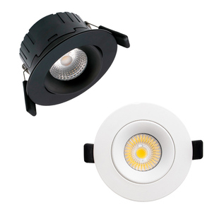 Led COB Downlight Indoor Dimmable <strong>Spotlight</strong> Aluminum IP44 Waterproof No Noise Flicker Free Recessed Ceiling <strong>Spotlight</strong> 60 Beam - Product Image 2
