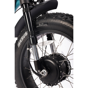 20 pouces 500W/750W/1000W batterie au lithium vélo électrique gros pneu Suspension fourche cadre en alliage d'aluminium - Product Image 2