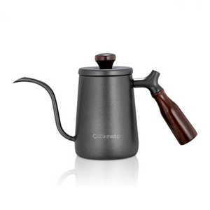 Alta calidad Pour sobre mano <span class=keywords><strong>olla</strong></span> recubrimiento de teflón café tetera con tapa - Product Image 3