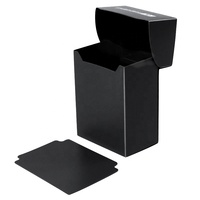 Boîte de rangement solide et résistante sans acide, disponible en différentes couleurs, pour jeux de société, boîte de rangement pour cartes à collectionner en plastique de haute qualité