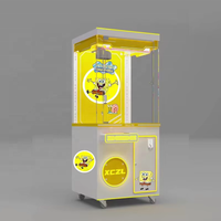 Machine de jeu à griffes d'arcade à monnayeur pour peluches et cadeaux, avec accepteur de billets et fonction de recharge, prix de gros usine