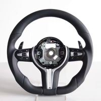 Volant de haute qualité avec palettes de commande pour BMW M3 M5 F20 F22 F23 F30 F33 F34 X1 F48 X5 F15 X3 F25 F80 F10 E90 E70 E84