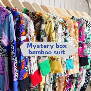 カスタマイズ可能なミステリー竹パジャマ、卸売竹パジャマ、新生児服ベール、竹製クリスマスベビー服 - Product Image 2