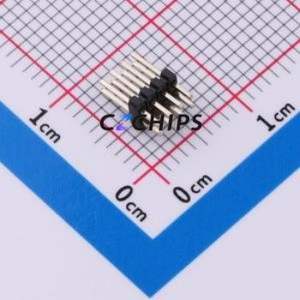 ZX-PZ1.27-2-4PZZ Pin Header Through hole Component (THT),P=1.27mm Connector 2x4P 1.27mm 1.27mm Pin Header - Product Image 2