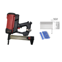 Cloueur électrique industriel robuste pour béton, clous collés pour béton, pistolet à clous, agrafeuse pneumatique portable, capacité de 20 clous, 6