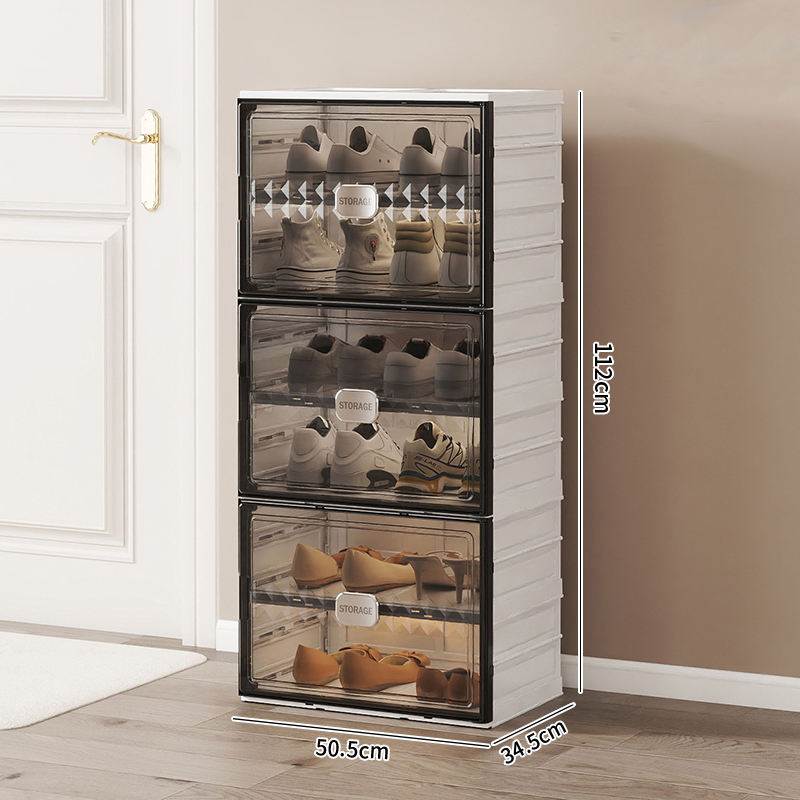 A column with  6floor -black