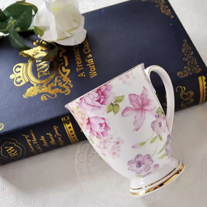 Factory Direct 300ml Elegant Bone China Coffee Mug Porcelain Ceramic <b>Cup</b> for Business Gifts Wedding <b>Espresso</b> <b>Cup</b> - Product Image 5