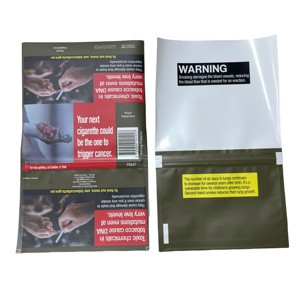Nouvelle conception de pochette anti-odeur en Mylar 30g 50g pour tabac à rouler à la main, avec logo personnalisé pour le stockage d'herbes en extérieur en Australie - Product Image 4