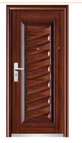 <span class=keywords><strong>Porte</strong></span> <span class=keywords><strong>de</strong></span> sécurité commerciale moderne en acier avec panneau latéral en verre et grille en acier inoxydable - Product Image 3