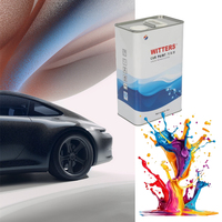 Vernis automobile anti-rayures 2K, peinture acrylique imperméable pour véhicules