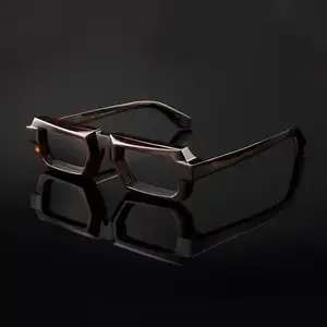 מעצב מפעל מותאם אישית לוגו iscc ביו לחדש אצטט ושמש מתכת משקפיים אופטיים