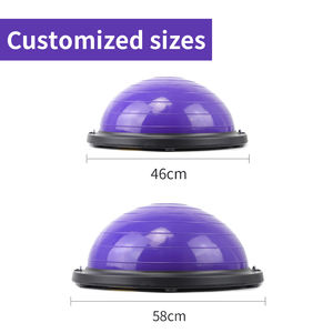 Pelota de Equilibrio de PVC Ecológica, Media Pelota de Estabilidad para Ejercicio Físico, Fabricada por Zhensheng, OEM - Product Image 5