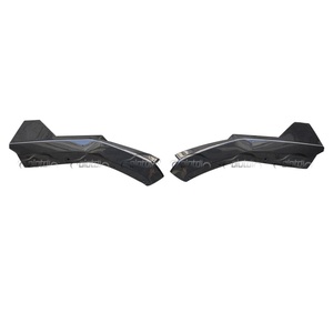 MP Style Carbon Fiber Rear Bumper Side Fin <b>Splitter</b> Canard Fit for BMW G80 M3 G82 M4 Car Accessories - Product Image 1