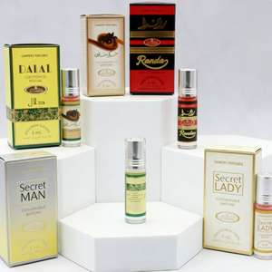 Perfumes de Dubái, Set de Mini Perfumes para <span class=keywords><strong>Hombre</strong></span>, Colonia de 6ml, Mini Perfumes Originales al por Mayor, Desodorante Barato, Perfume Árabe Floral Frutal - Product Image 1