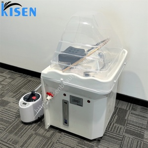 Lavabo Portátil Kisen en Stock con Vaporizador, Calentador de Agua, Tanque de Almacenamiento de 60L, Fácil de Usar, Ajustable - Product Image 6