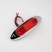 Feux de position latéraux LED 12V 24V pour camions, feux de dégagement latéraux, lampes de dégagement pour remorques