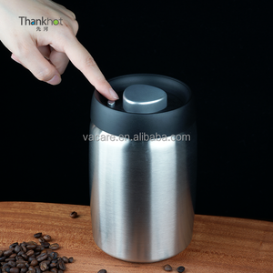 Vacare Fashionable Sturdy Stainless Steel Vacuum <b>Storage</b> <b>Jar</b> <b>For</b> Freshness Preservation In <b>Kitchen</b> Supplies And Travel Use - Product Image 3