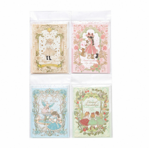 Ensemble de cartes de vœux créatives et écologiques, série Tea Party, avec motifs dorés et motifs <span class=keywords><strong>d</strong></span>'explosion, pour messages <span class=keywords><strong>d</strong></span>'<span class=keywords><strong>anniversaire</strong></span>, de vœux, de Saint-Valentin et de Noël - Product Image 5
