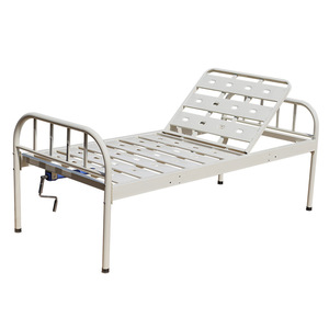 Wood Board Hospital Bed With Guardrails <b>Adjustable</b> For Elderly And Home Use - Product Image 5