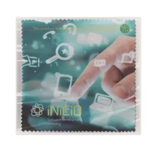 Paño de limpieza de microfibra RPET, dispositivos personalizados - Product Image 4