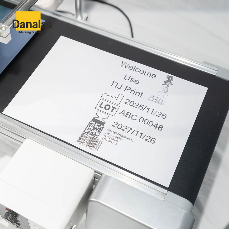 Variable Data QR Code Printer DN M10PLUS Online TIJ Coder for Expiry ...