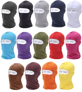 Thăng Hoa In Biểu Tượng Tùy Chỉnh Màu Rắn Thể Thao Đi Xe Đạp Mặt Bìa Skimask Một Lỗ Balaclava Mặt Nạ Trượt Tuyết - Product Image 2