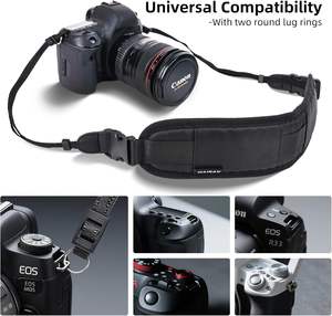 Correa de Cuello Acolchada Profesional MAIRAN para Cámara, Ajustable para EOS R/M, para D/DSLR, para A6xxx, Fujifilm X - Product Image 5