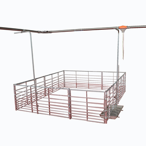 Corral para Cerdos de Engorde Juxin, <span class=keywords><strong>Naranja</strong></span>/Verde, Garantía de 2 Años, Tamaños Totalmente Personalizables, Aislado, Resistente al Viento, Material de PP Galvanizado en Caliente - Product Image 4