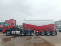 Semi-remorque à cendres de ciment diesel KS 28m, nouvelle génération, haute efficacité, déchargement rapide, faible résidu de cendres de charbon pour mines et centrales électriques